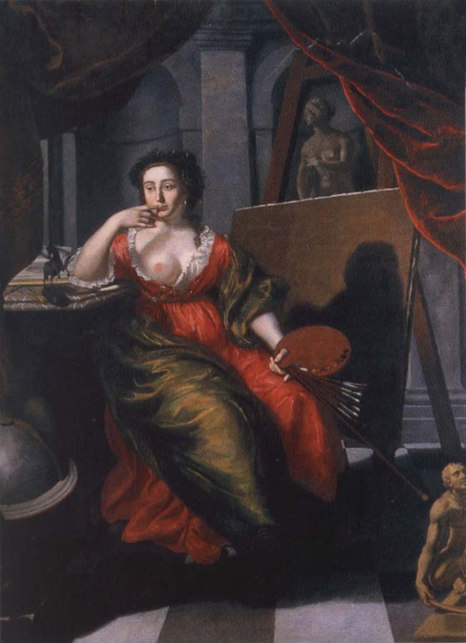 Allegorical portrait of Annals Mary Ehrenstrahl